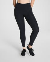 SPANXshape™ CoreLuxe Full-Length Leggings with Mid-Tummy Compression | Very Black